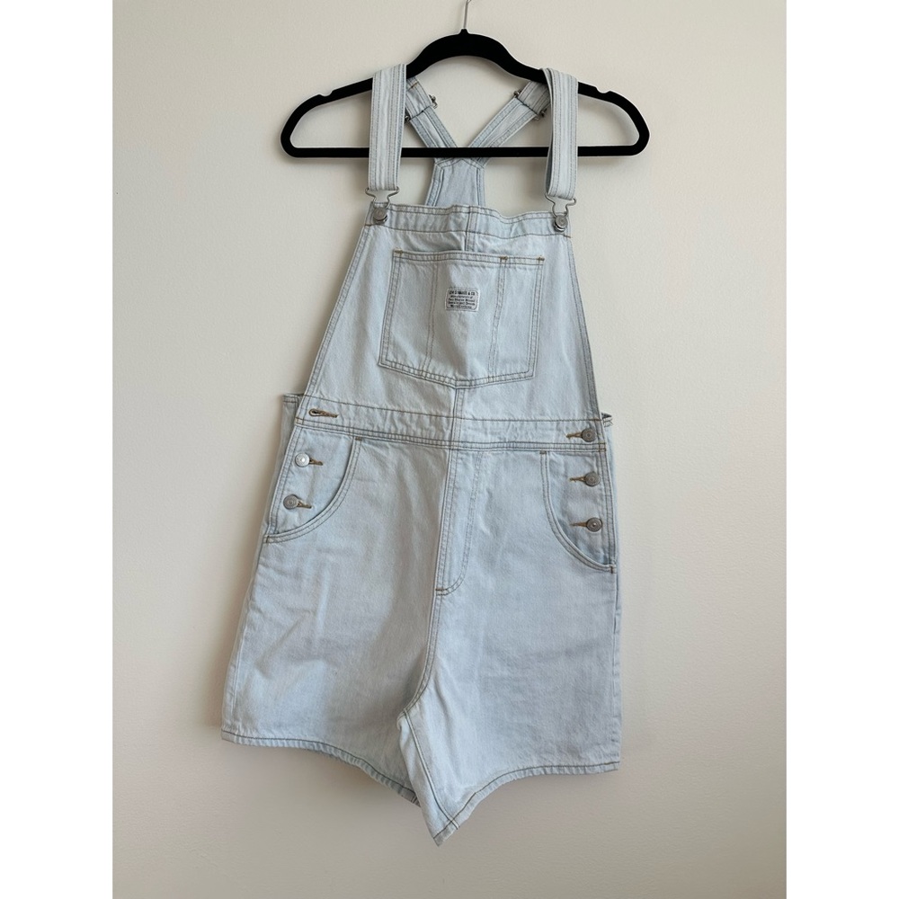 Levis Light Blue Denim Overalls